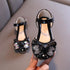 Bow Sparkles Sandals Little Palace Store black 2 21 (Inner 13.7CM)